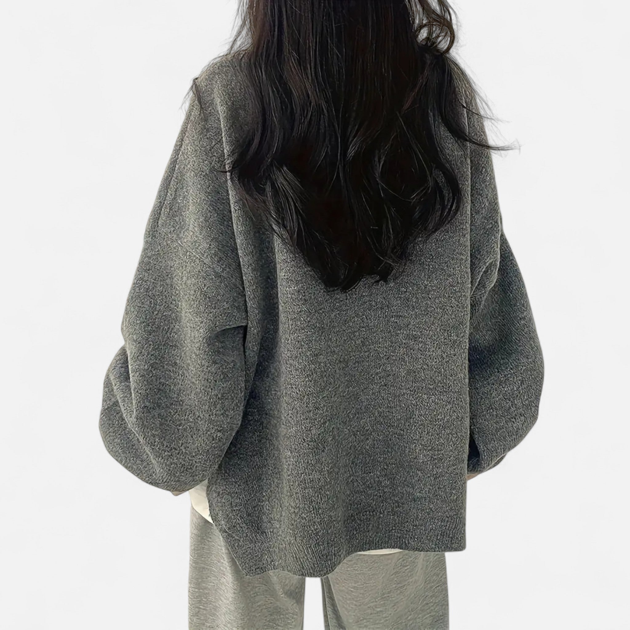 Lanavel | Women’s Classic Crew Neck Knit Sweater