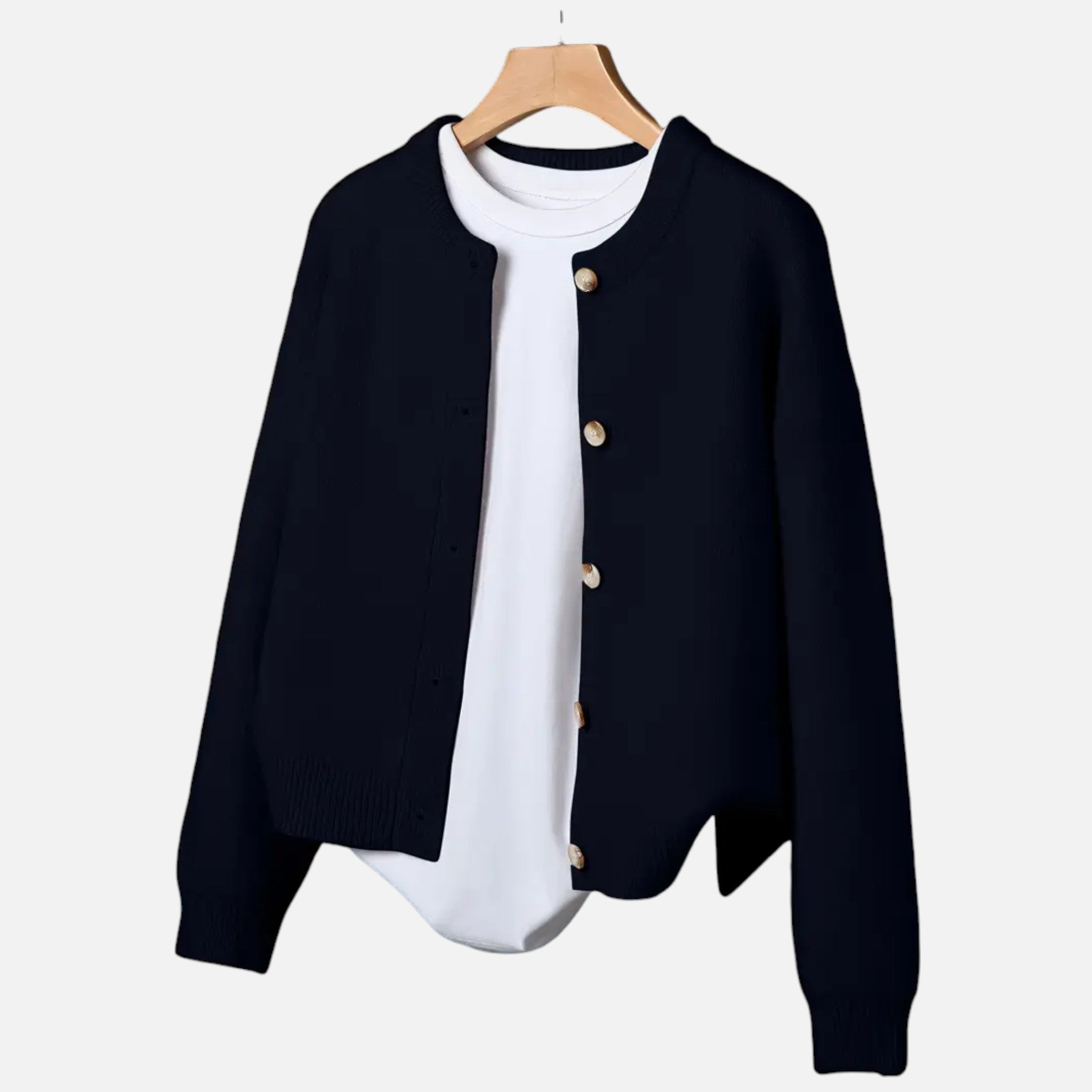 Lanavel | Women’s Classic Buttoned Knit Cardigan