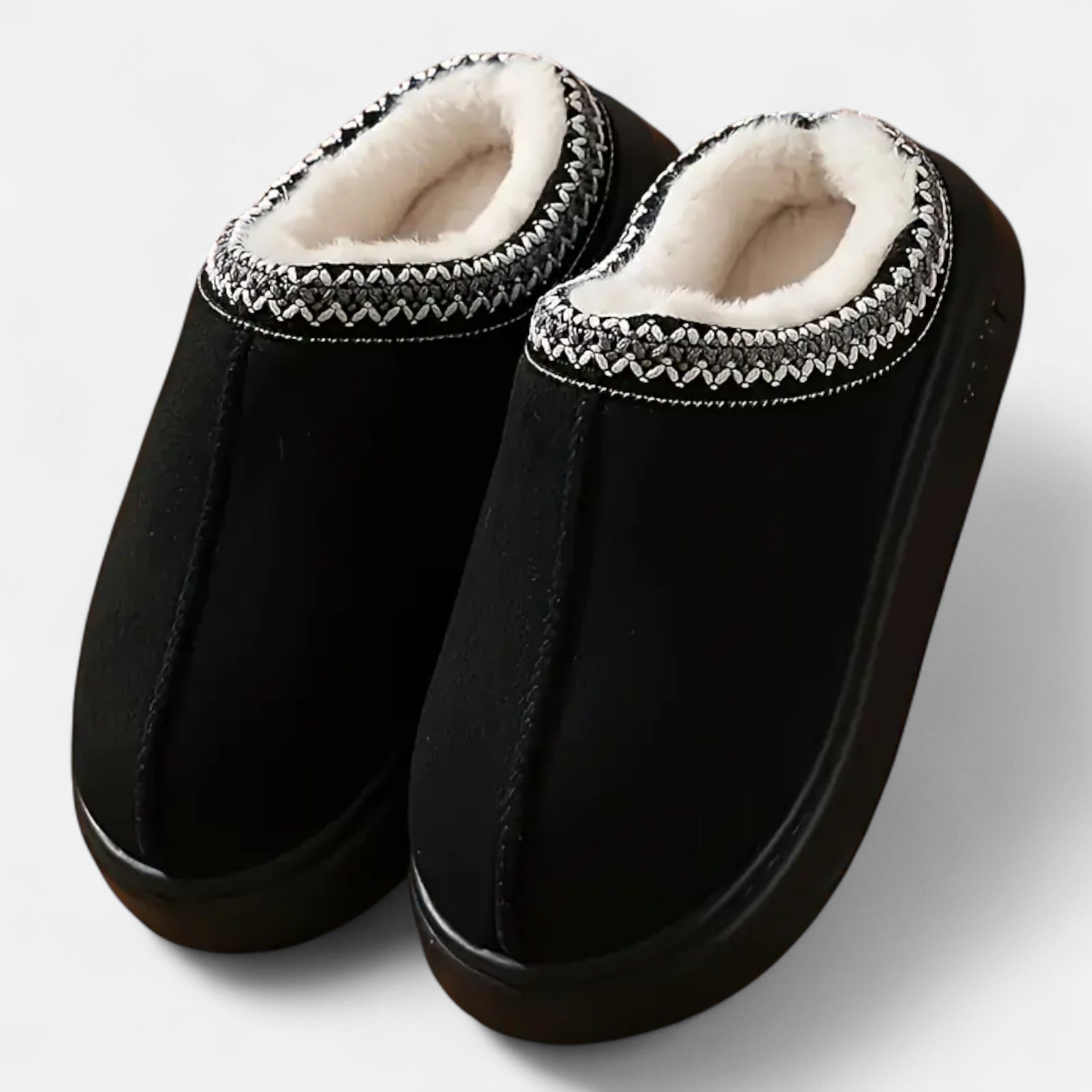 Lanavel | Women’s Elegant Lace-Trimmed Slippers