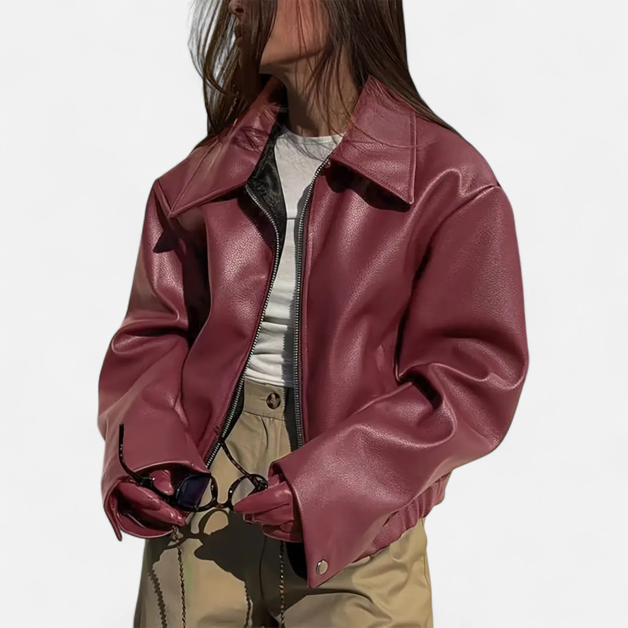 Lanavel | Women’s Retro Motorcycle Jacket