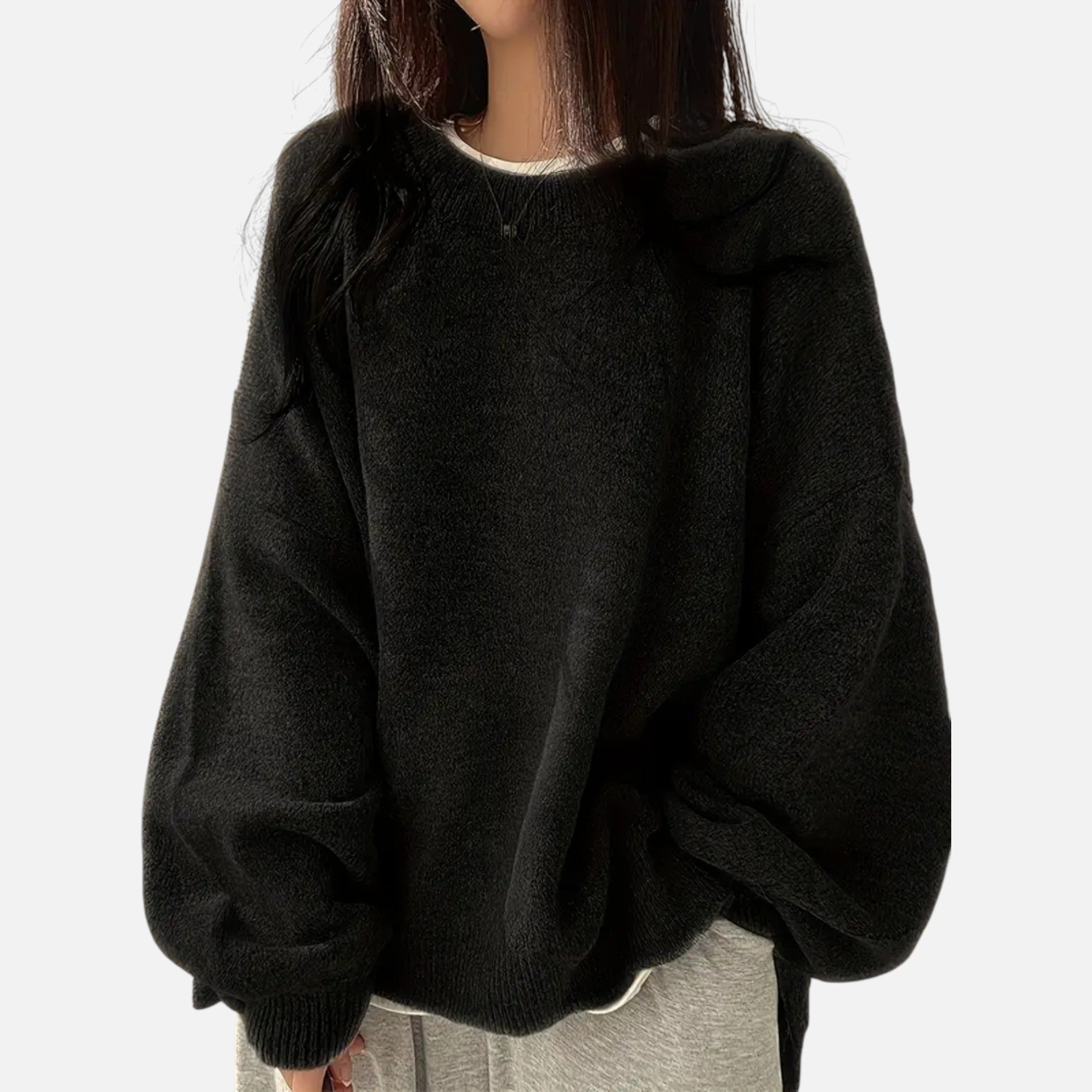 Lanavel | Women’s Classic Crew Neck Knit Sweater