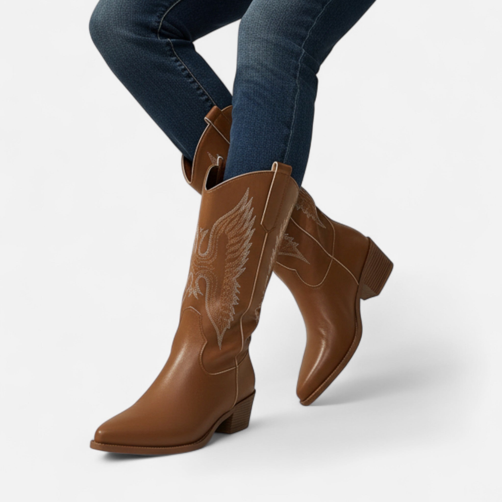 Lanavel | Women’s Embroidered Western Cowboy Boots
