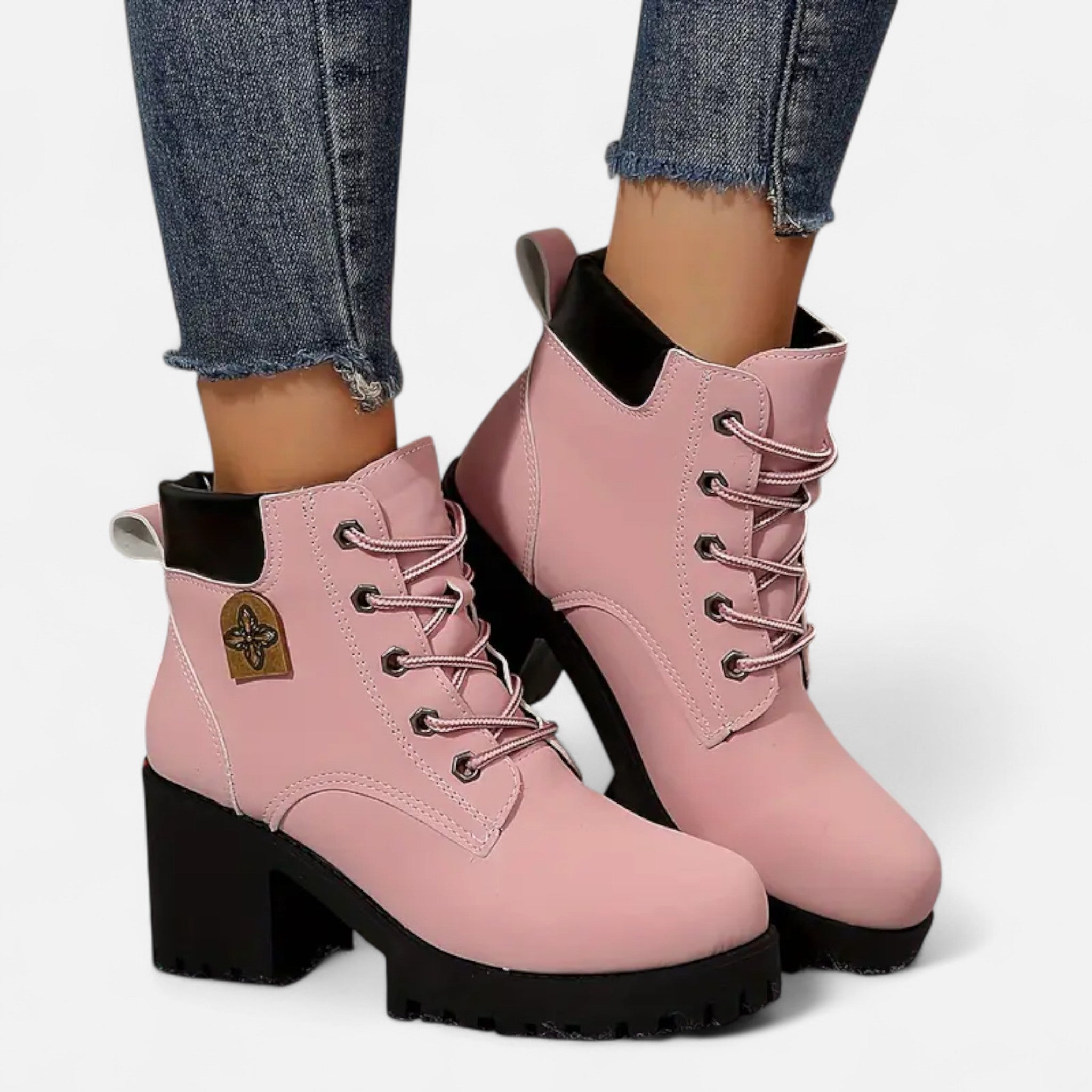 Lanavel | Women’s Lace-Up Classic Fashion Boots