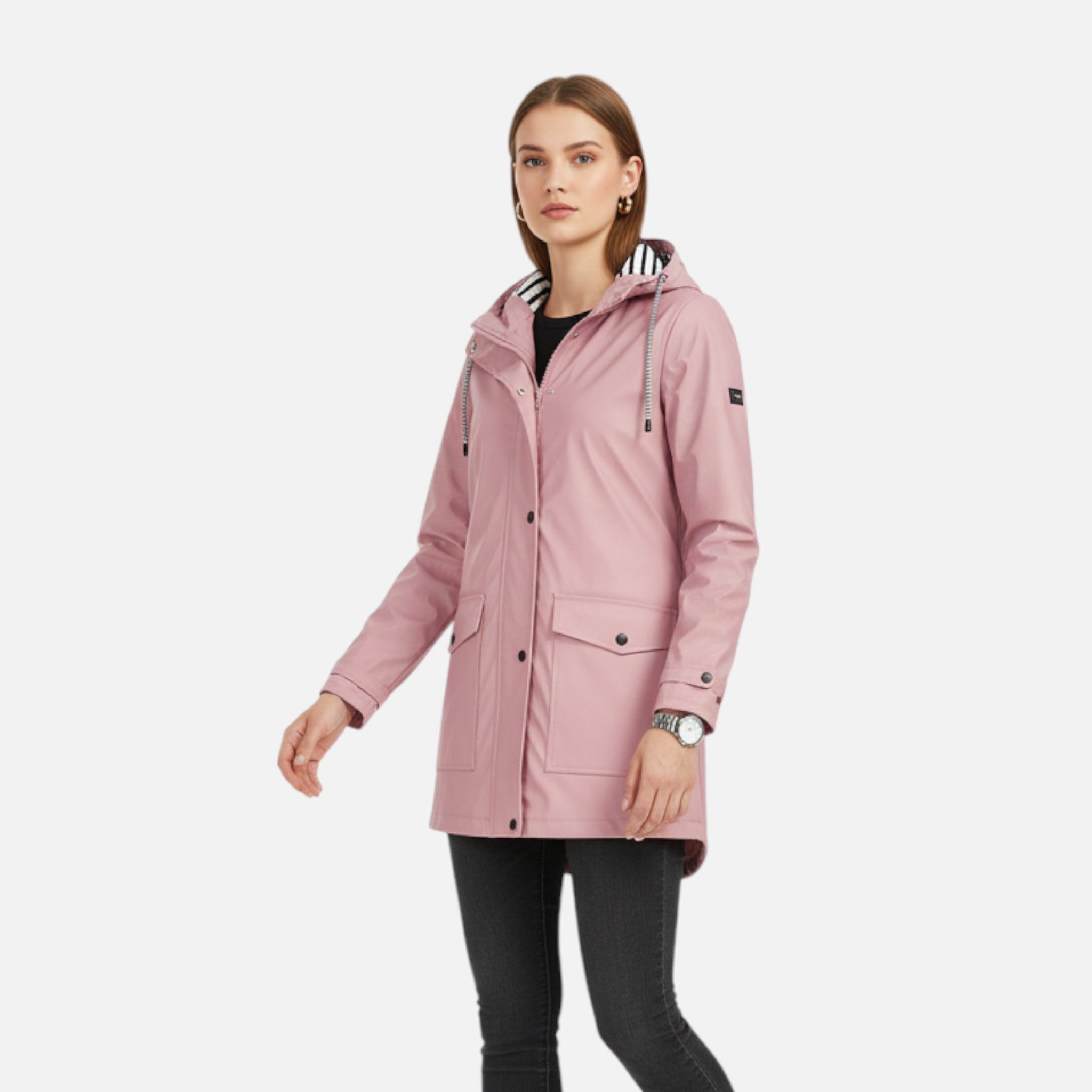 Lanavel | Women’s Weatherproof Hooded Windbreaker