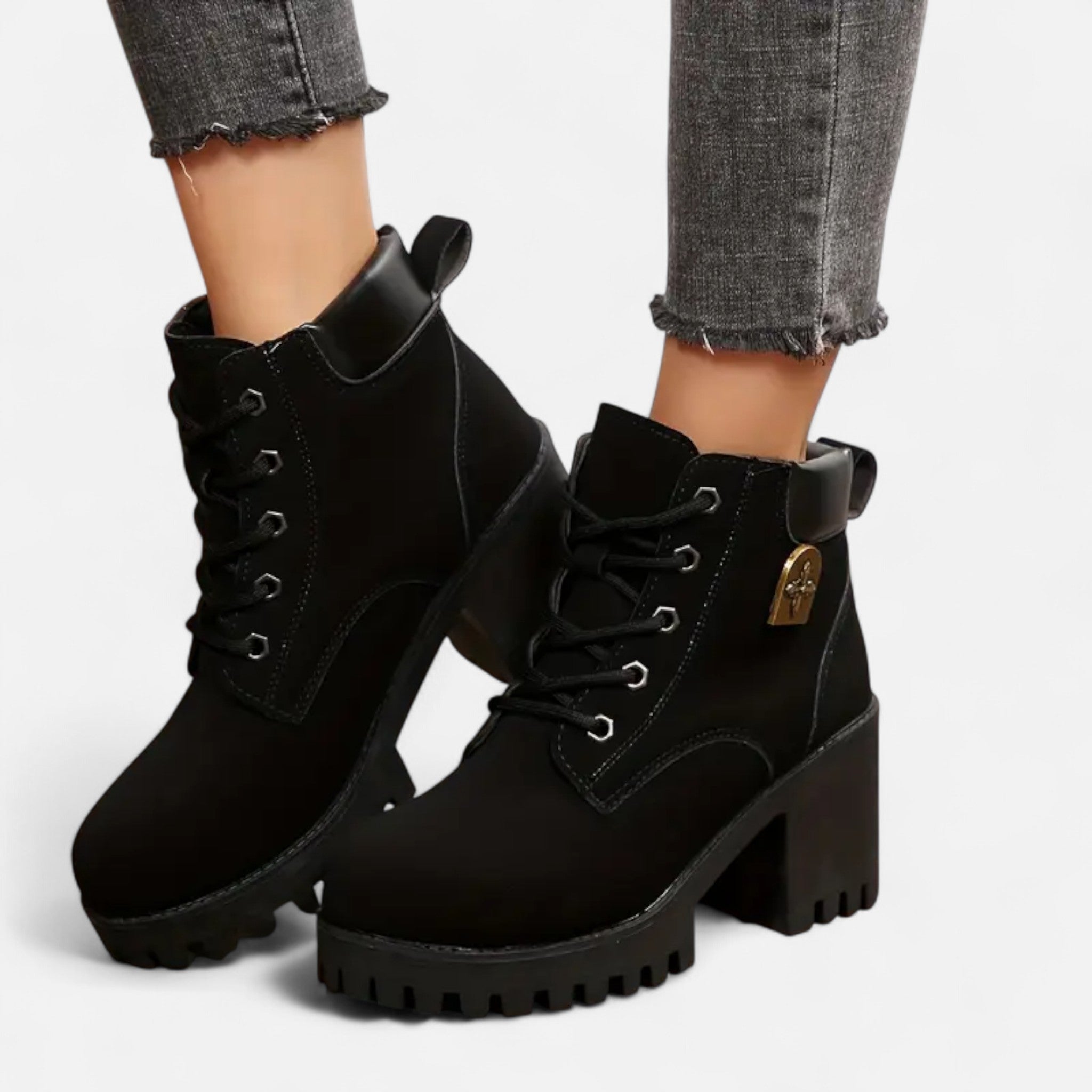 Lanavel | Women’s Lace-Up Classic Fashion Boots