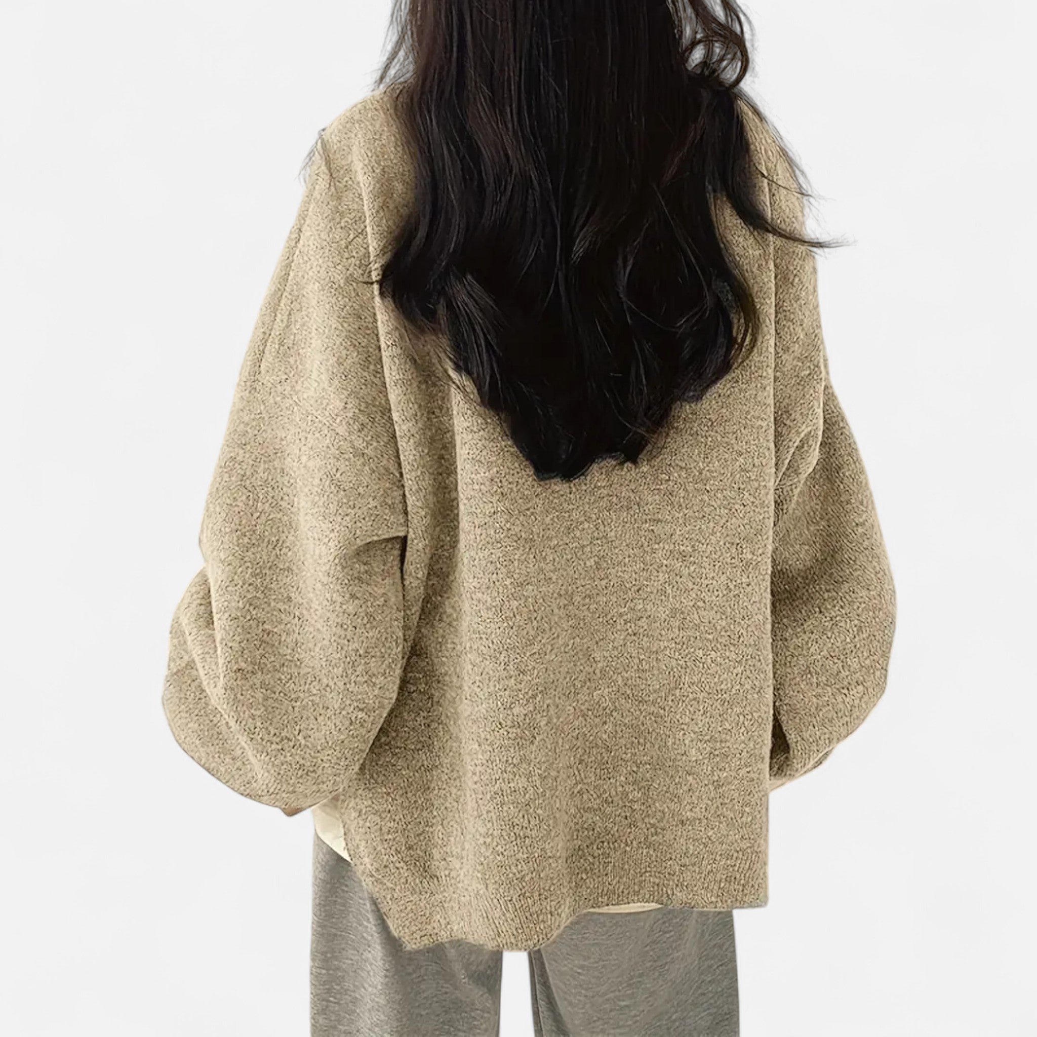 Lanavel | Women’s Classic Crew Neck Knit Sweater