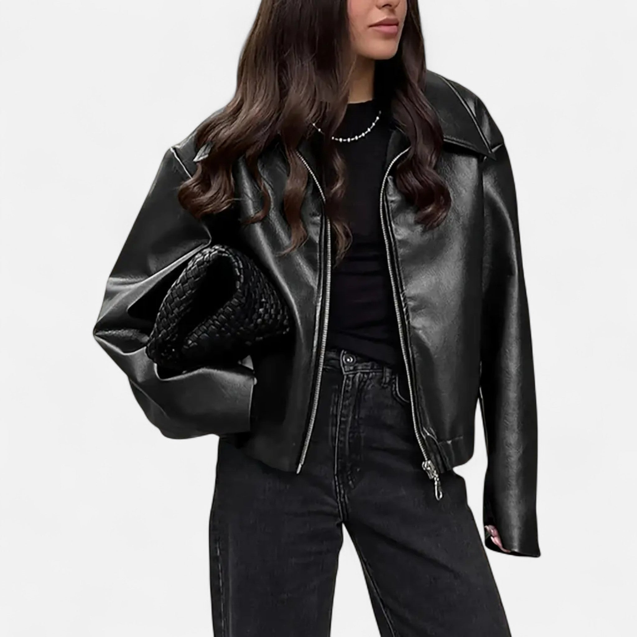Lanavel | Women’s Retro Motorcycle Jacket