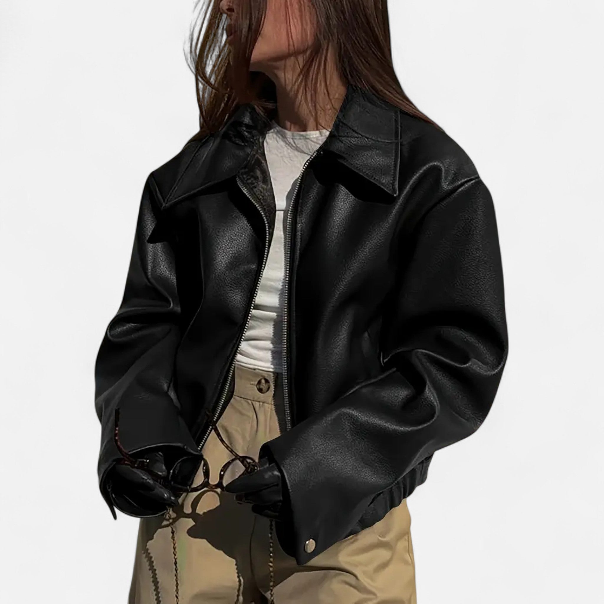 Lanavel | Women’s Retro Motorcycle Jacket