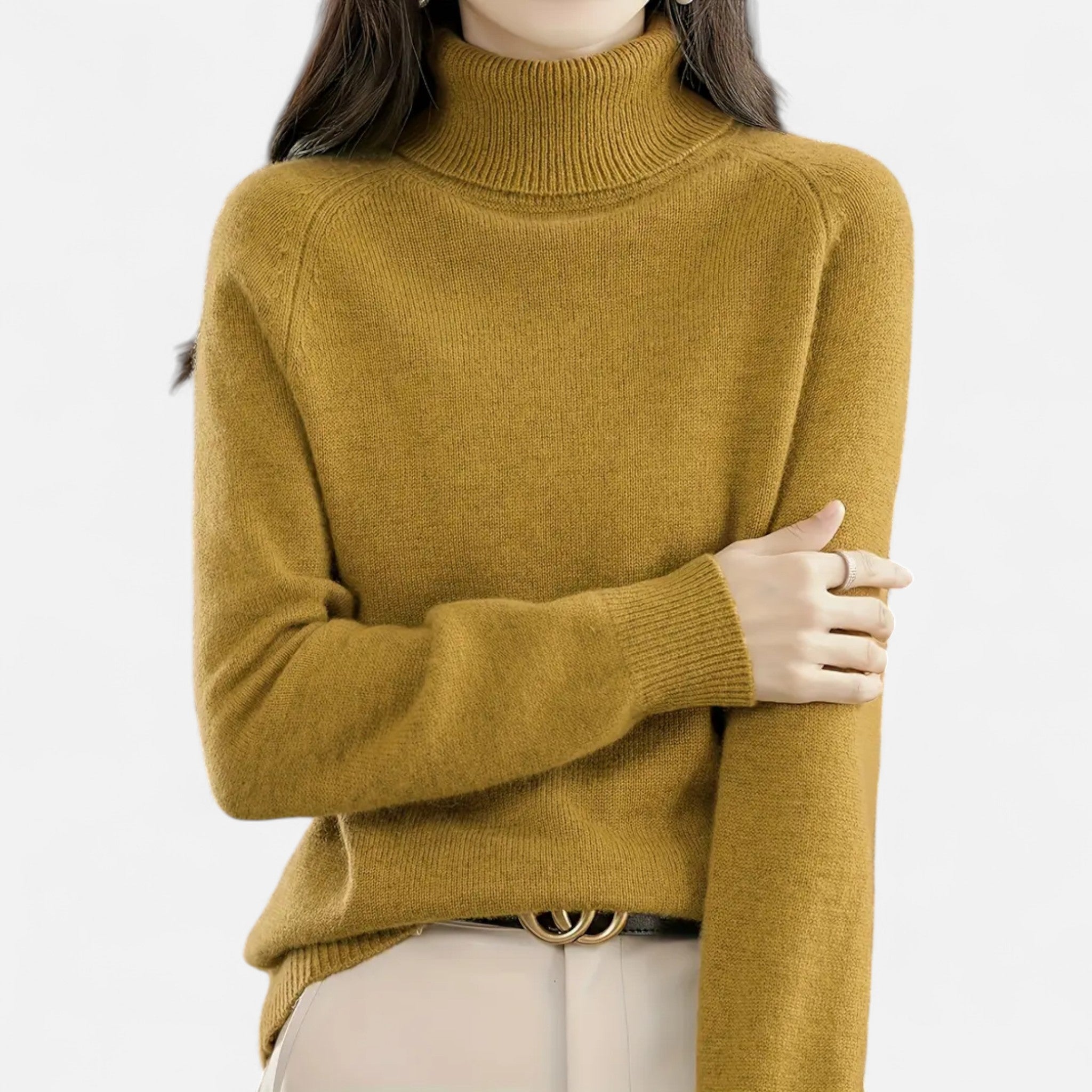 Lanavel | Women’s Classic Turtleneck Knit Sweater
