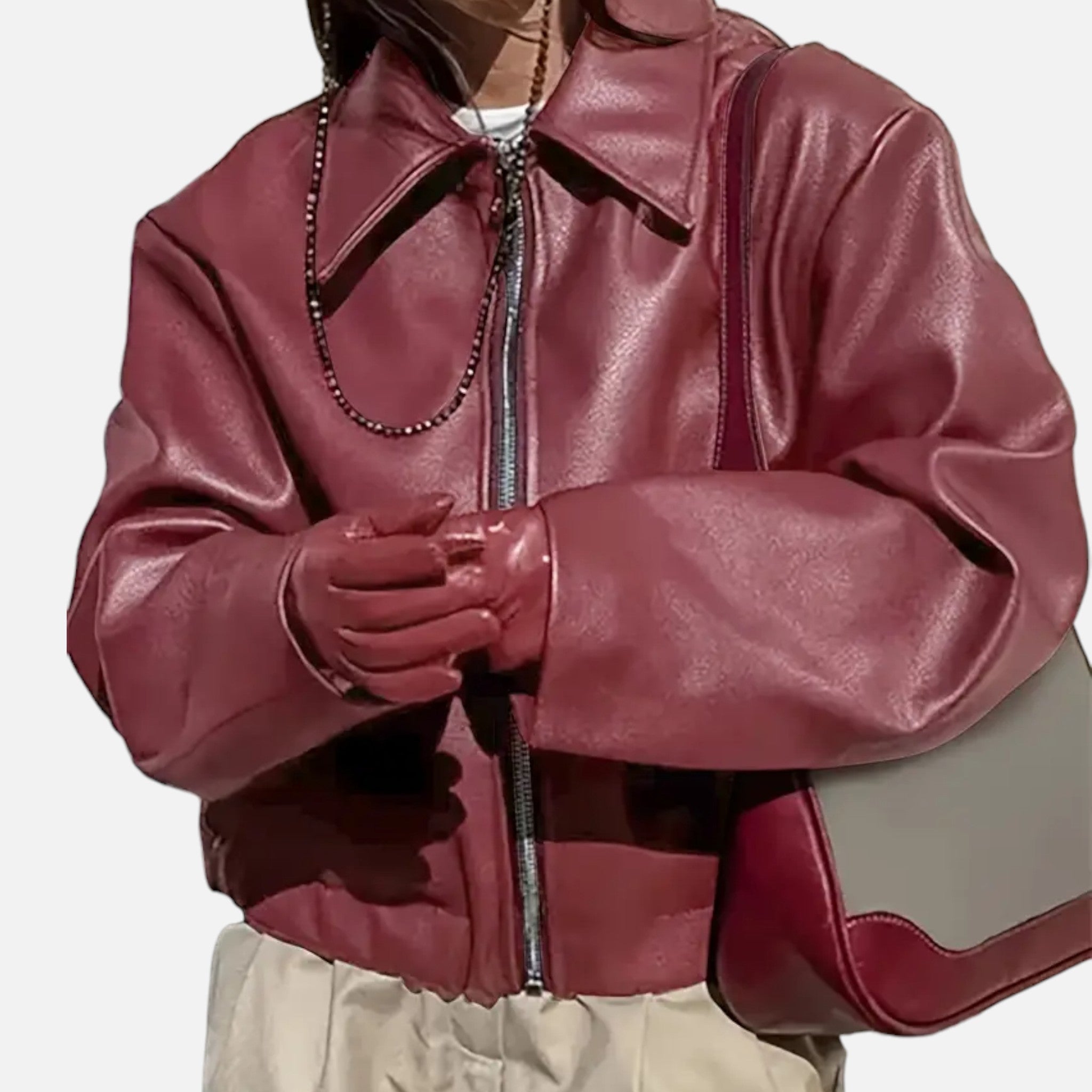 Lanavel | Women’s Retro Motorcycle Jacket