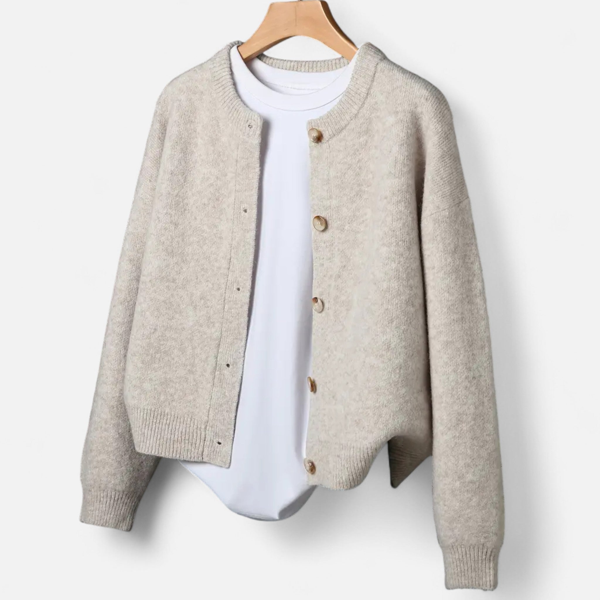 Lanavel | Women’s Classic Buttoned Knit Cardigan