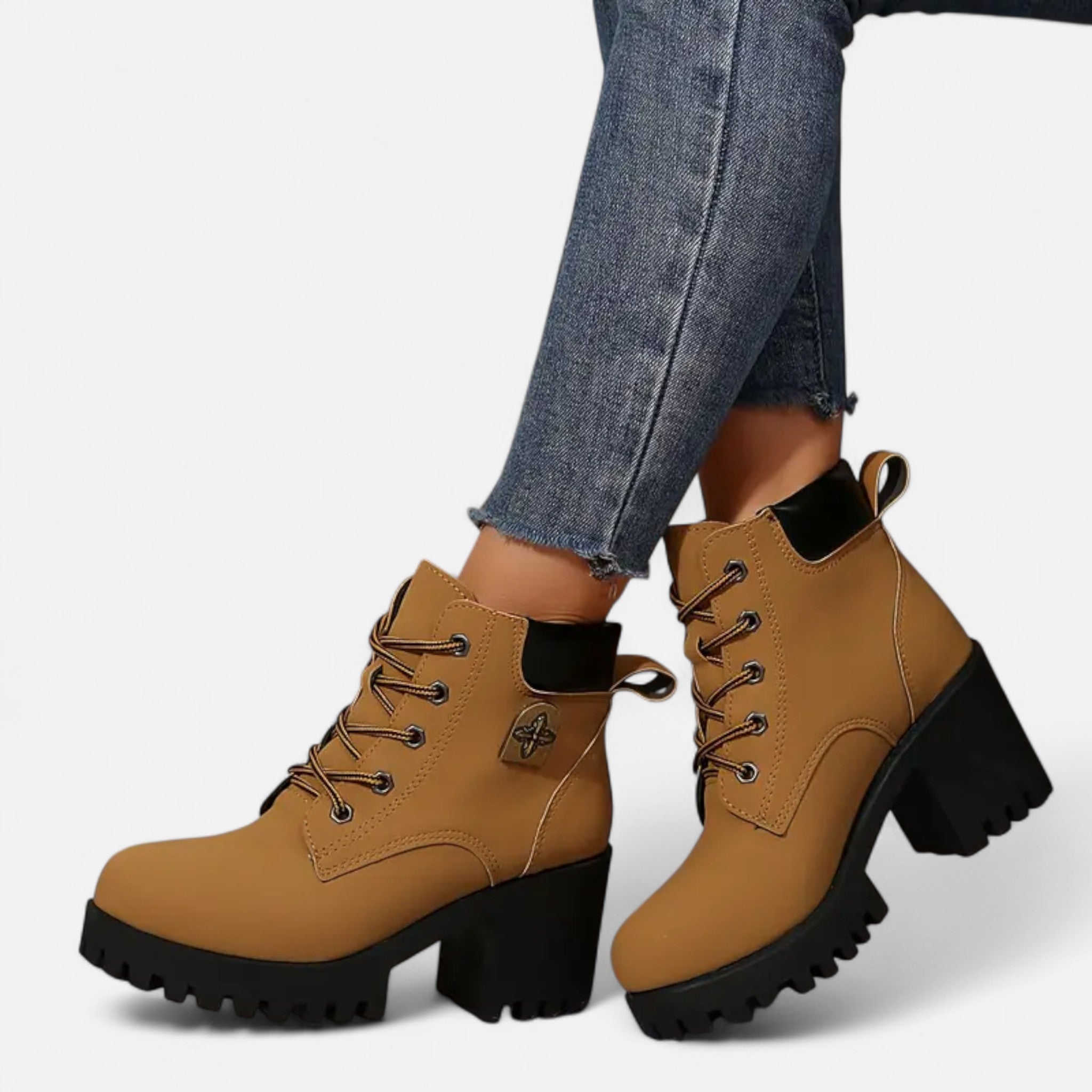 Lanavel | Women’s Lace-Up Classic Fashion Boots