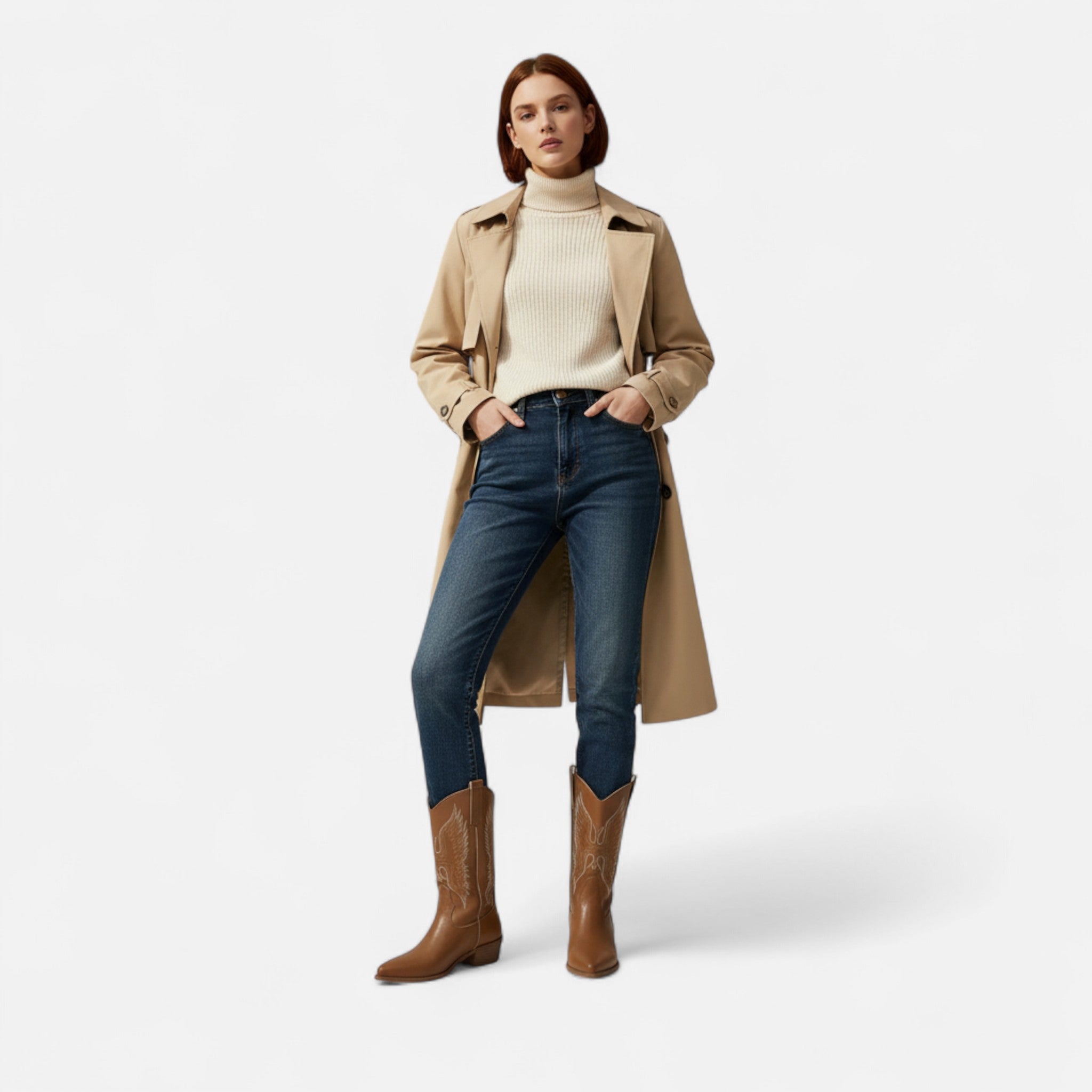 Lanavel | Women’s Embroidered Western Cowboy Boots