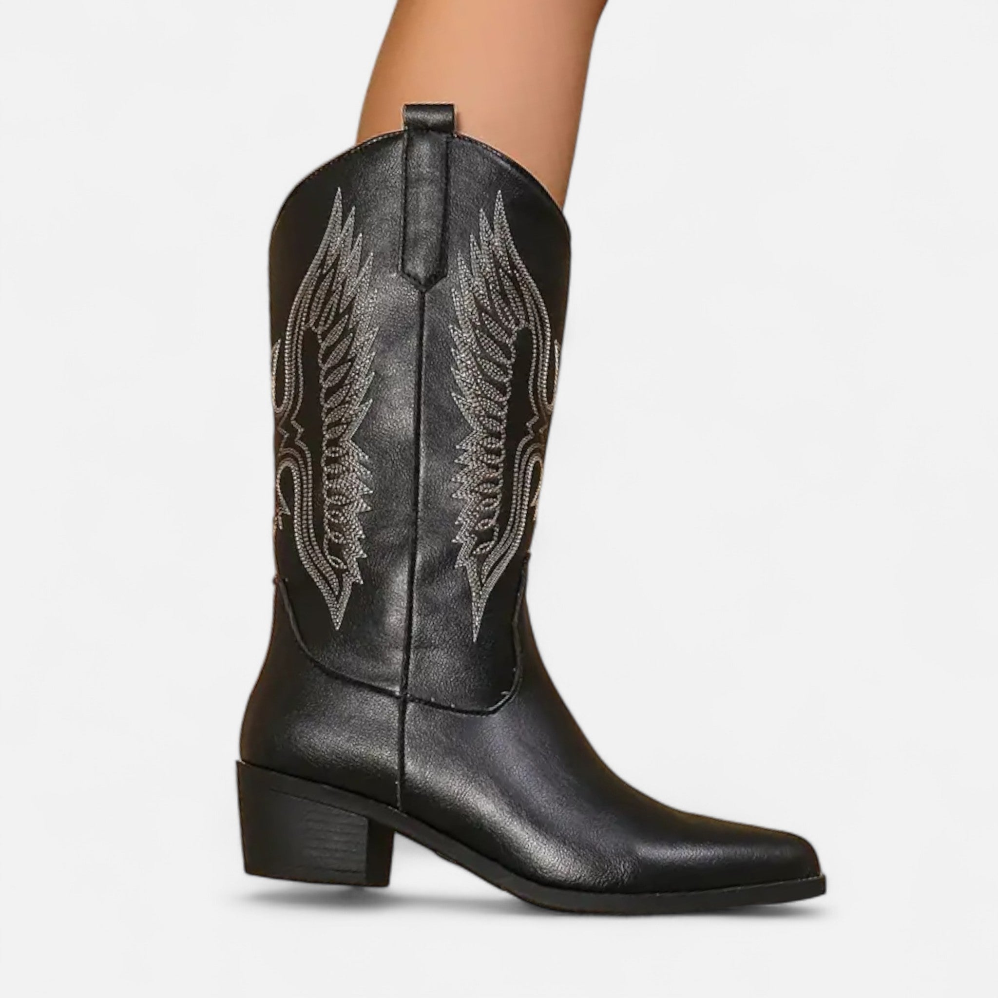 Lanavel | Women’s Embroidered Western Cowboy Boots