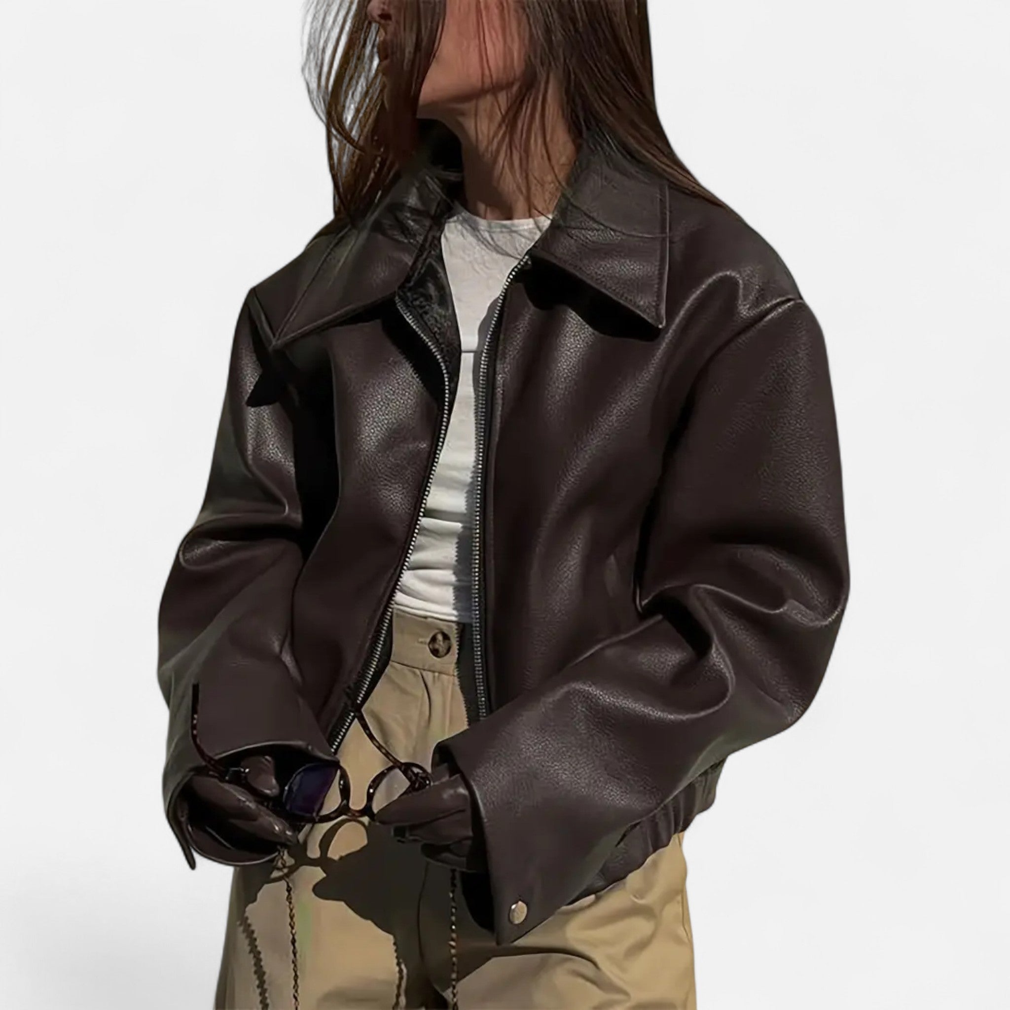 Lanavel | Women’s Retro Motorcycle Jacket