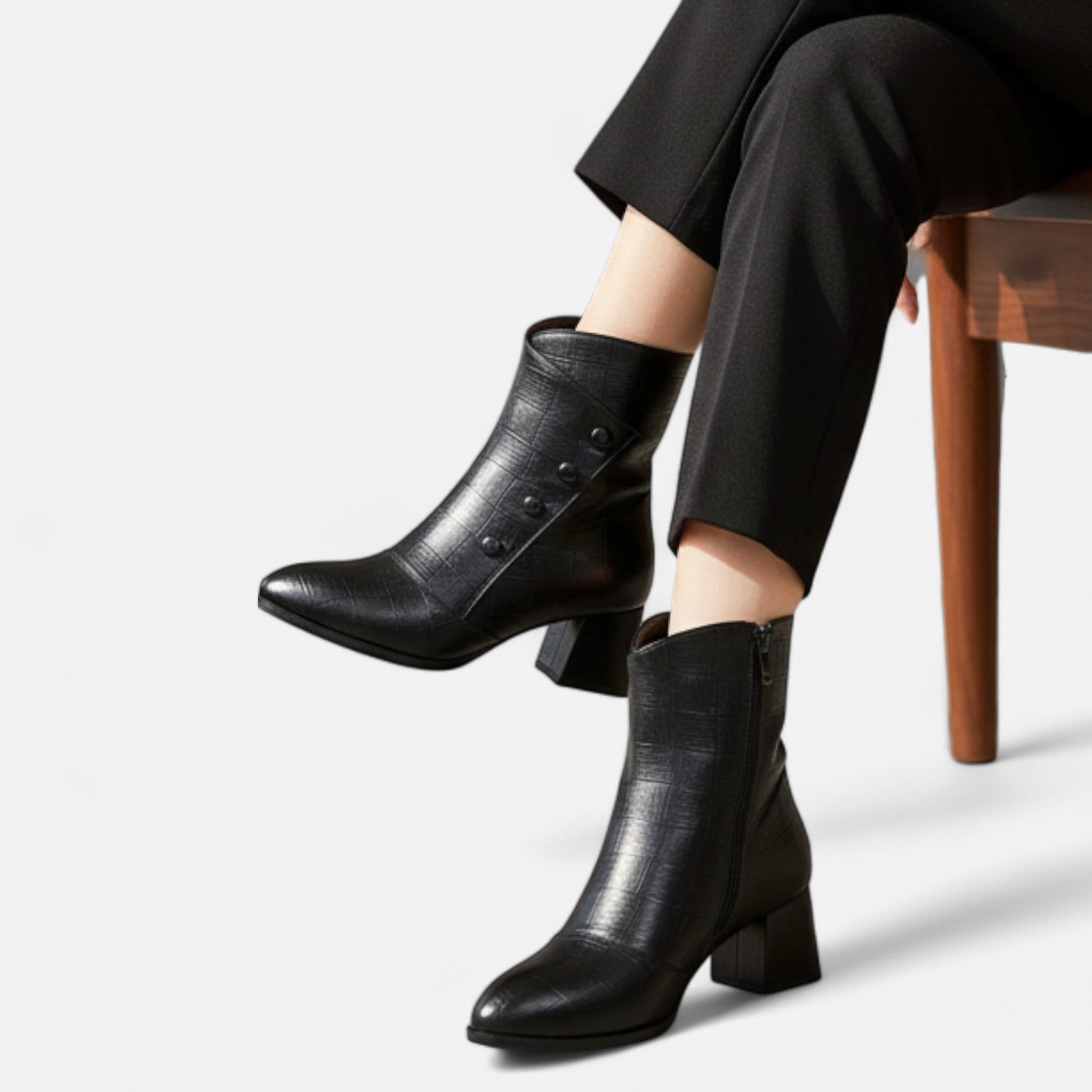 Lanavel | Women’s Plush-Lined Ankle Boots